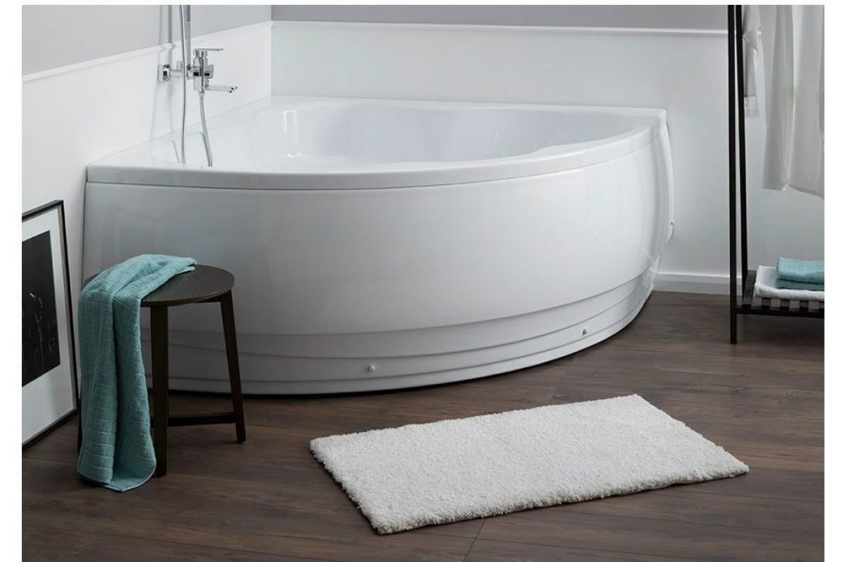 Приобрести aquanet акриловая ванна santiago 160x160 см, белая