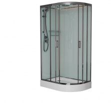 Frank Душевая кабина F412L Brilliant низкий поддон, левосторонняя