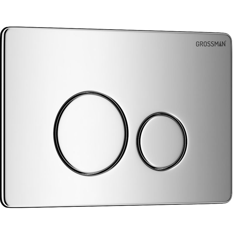 Приобрести grossman клавиша смыва style, глянцевый хром 700.k31.05.10m.10m