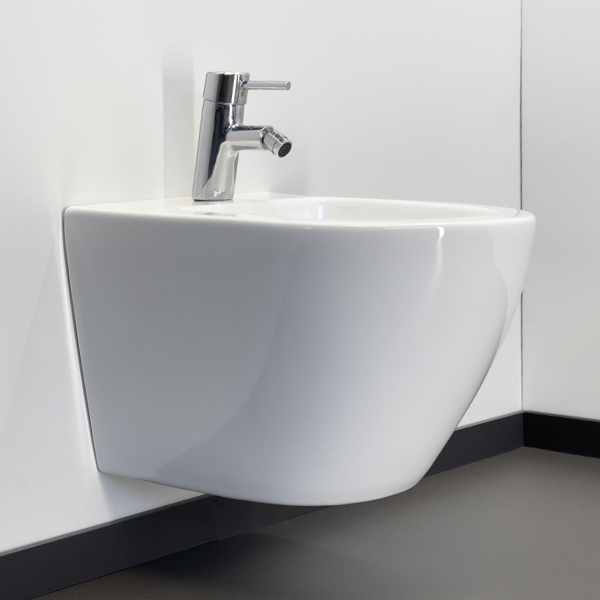 Приобрести comforty подвесное биде , с переливом, 103bd, белый