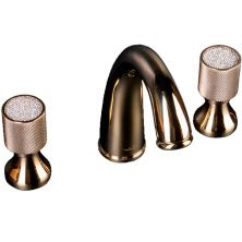 Boheme Смеситель для раковины Royale Cristal, врезной, золото\кристаллы 297-Royal/CRST