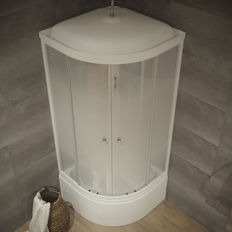 Приобрести тритон душевая кабина лайт б дн4 90х90 см, белая, матовое щ0000039801