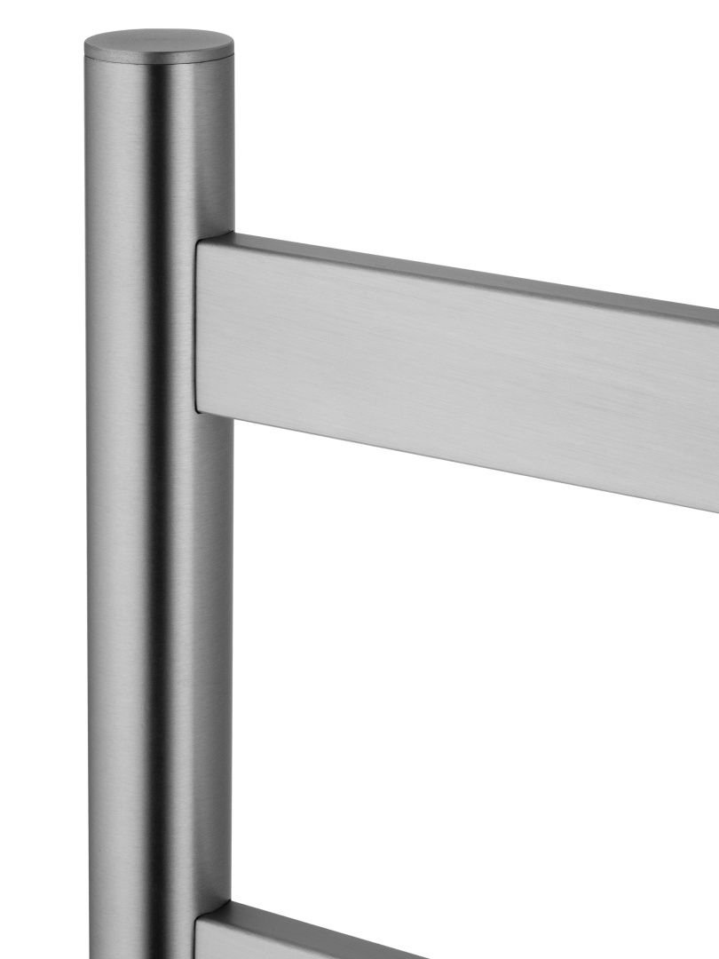 Приобрести полотенцесушитель электрический напольный wonzon & woghand essen, брашированный никель (ww-a407-br)