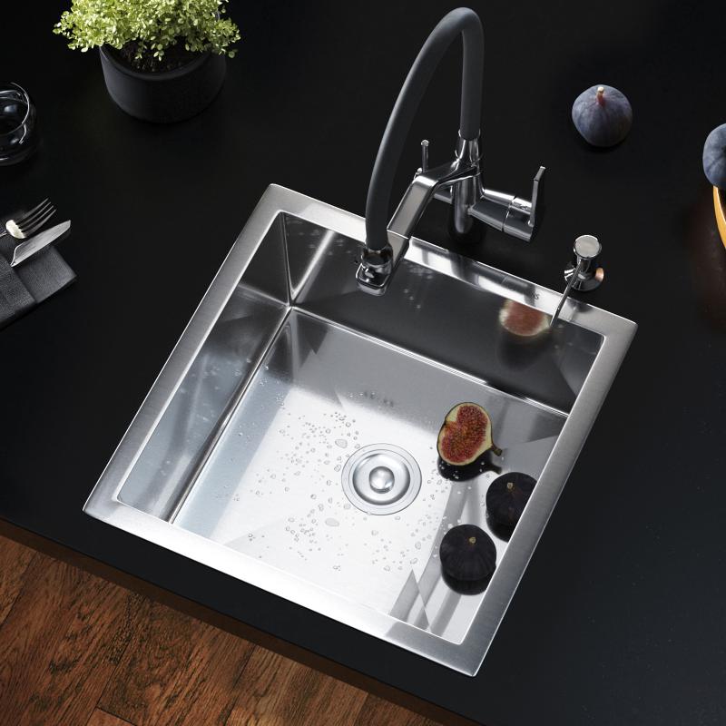 Приобрести gerhans кухонная мойка 44х44 см, под столешницу, сатин