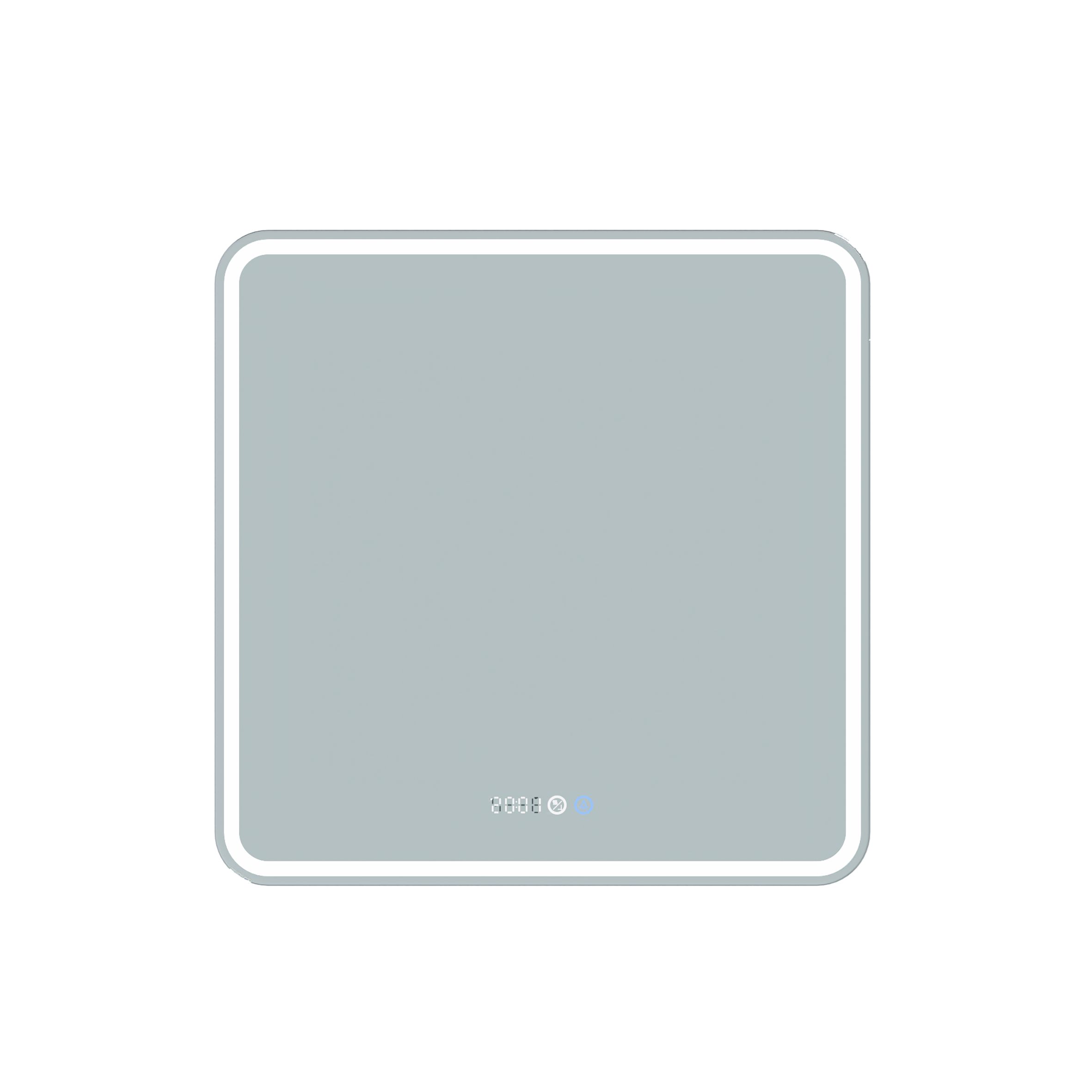 Приобрести mirsant зеркало harmony 70х70 см, с подсветкой, подогревом и часами ут000093175