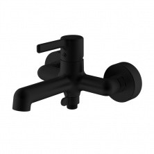 HAIBA Смеситель для ванны 212мм, черный матовый HB-60814-7