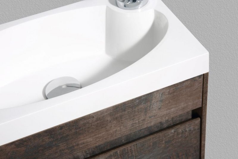 Приобрести belbagno тумба с раковиной pietra mini 46 см, подвесная с дверью 46-l stone, белая раковина