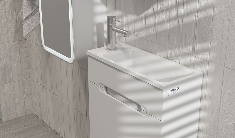 Приобрести jorno тумба подвесная modul 50 см, белая