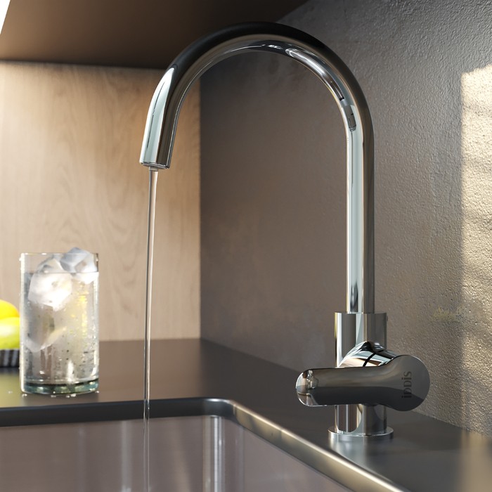 Приобрести iddis смеситель для кухни cuba 339,5мм, хром cubsbfji05