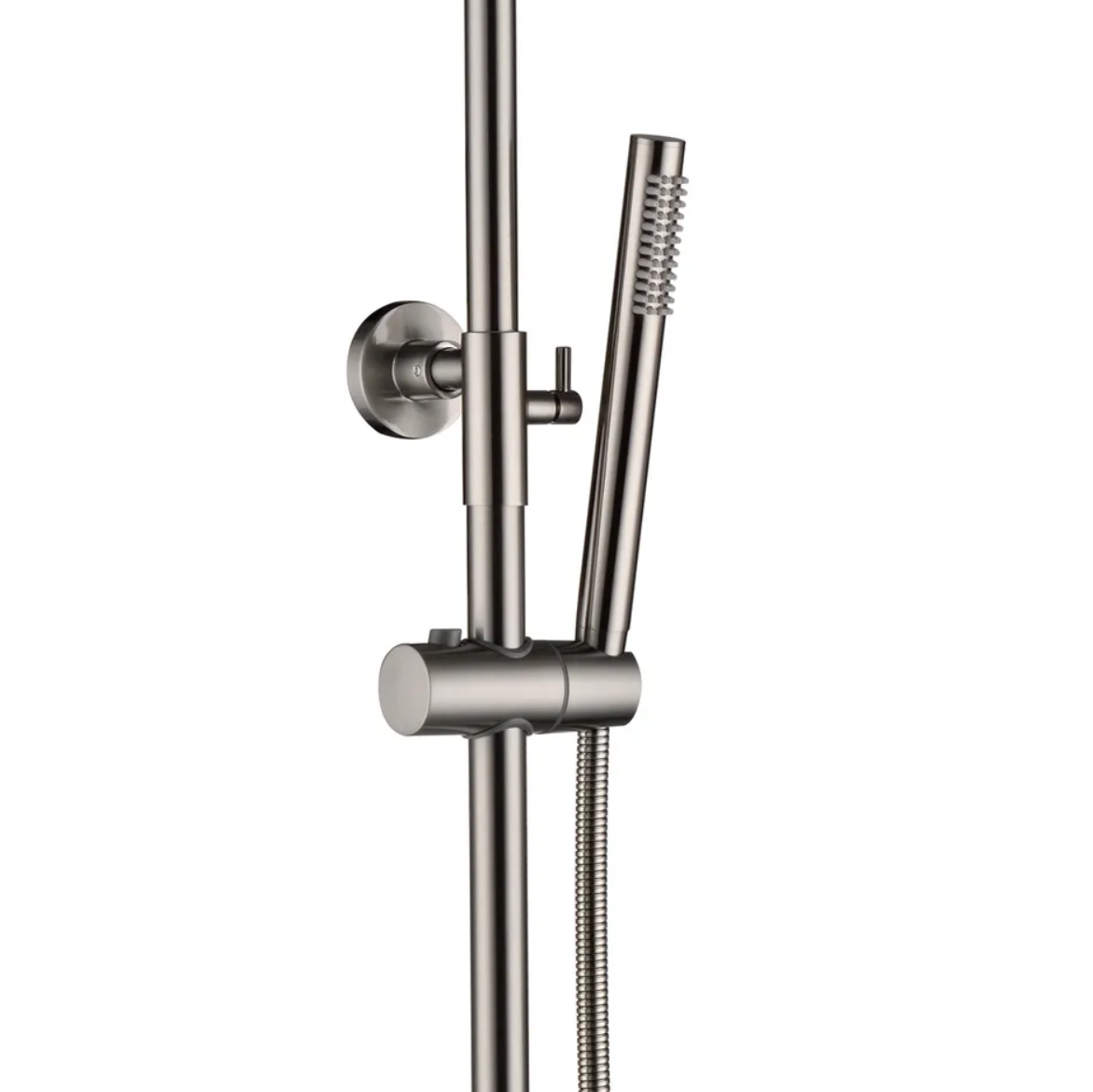 Приобрести grocenberg душевая система с термостатом, никель gb7005nk