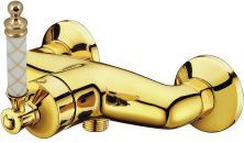 Boheme Смеситель для душа Vogue, золото\белый матовый 214-MR-W