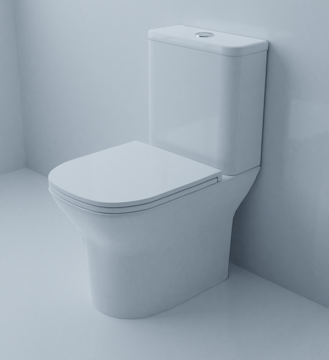 Приобрести azario напольный унитаз-компакт iris, безободковый, c крышкой с микролифтом az 8353