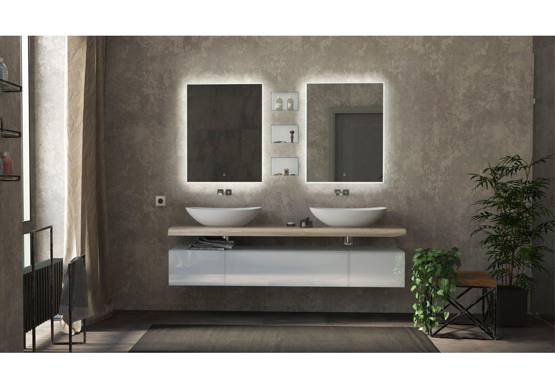 Приобрести тумба подвесная со столешницей velvex gloss 185 см