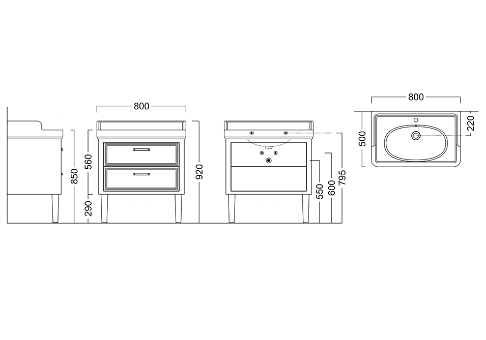Приобрести тумба напольная с раковиной kerama marazzi pompei 80 см, чёрный