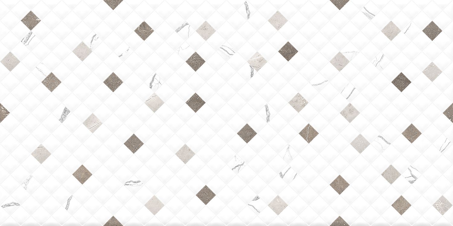 Приобрести global tile плитка керамическая siluet gt бел. 50*25 _мозаика 1 \74,25 gt125vg