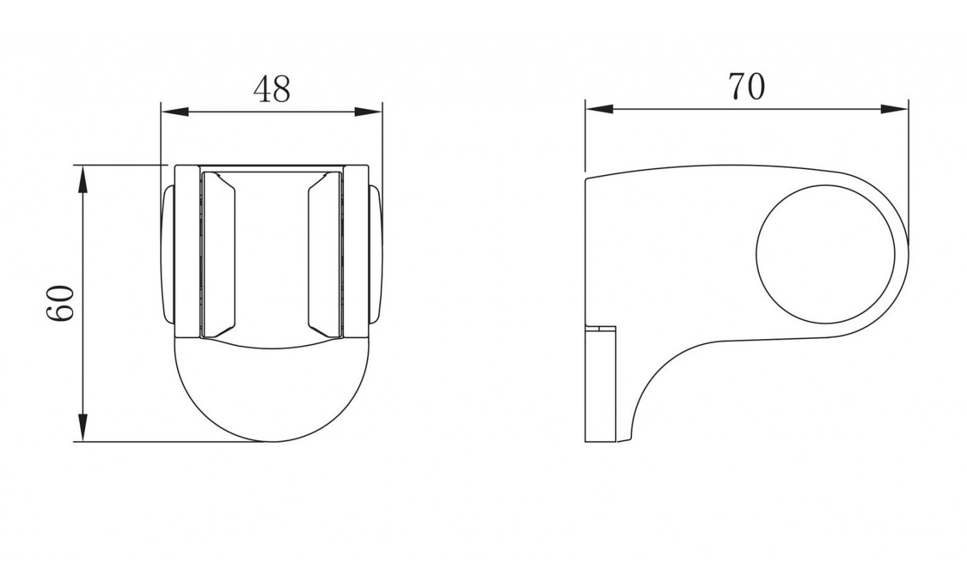 Приобрести lemark держатель душевой лейки настенный, регулируемый, хром, пластик lm8083c