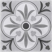 Керамогранит Cersanit Motley 29,8х29,8см, крупный узор, светло серая