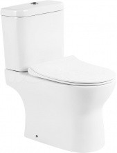 Унитаз-компакт безободковый BelBagno Steam, BB130CPR