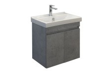 Сomforty Тумба с раковиной "Осло-60", светлый бетон