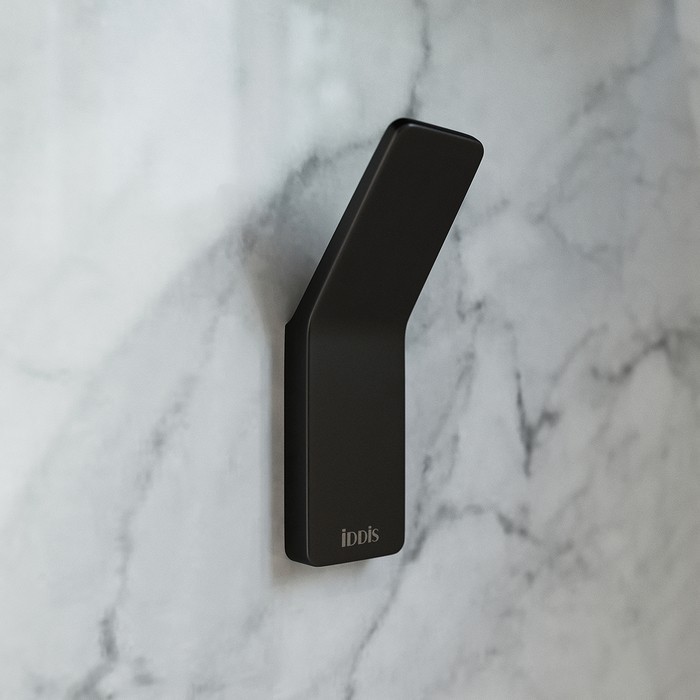 Приобрести iddis крючок одинарный slide 30мм, черный матовый slibs10i41