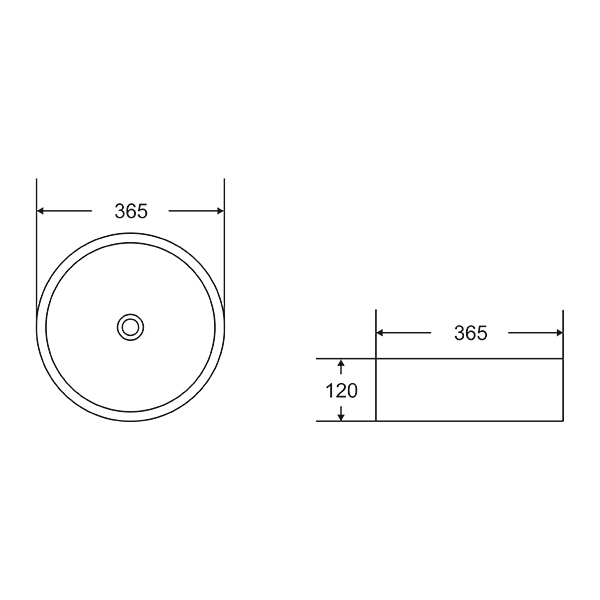 Приобрести mirsant раковина чаша shell-0819 37х37 см, белая ут000041252