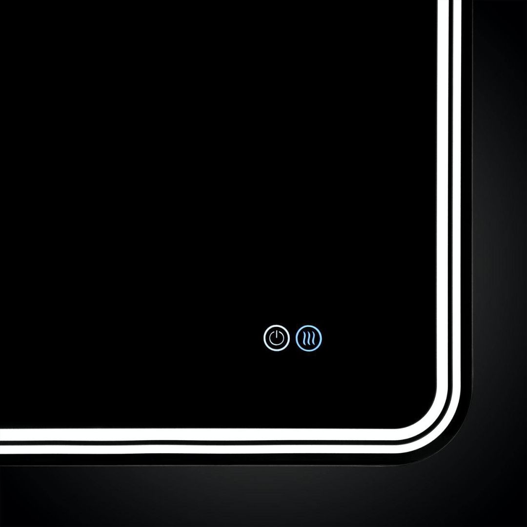 Приобрести vincea зеркало 80х60 см, с led подсветкой, сенсор, диммер, подогрев vlm-3ma800-2