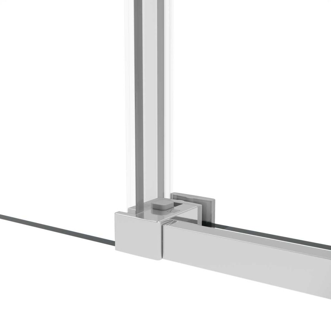 Приобрести vincea душевое ограждение slim soft 90х140 см, прозрачное, хром vsr-1ss9014cl