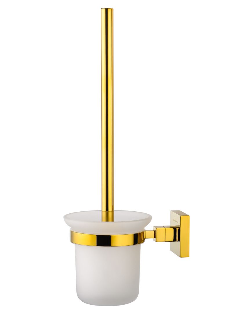 Приобрести туалетный ершик в комплекте wonzon & woghand polo, темное золото (ww-8919-dg)