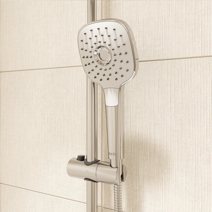 Приобрести iddis душевая система sena, квадратная d-235мм, хром sensb3fi06