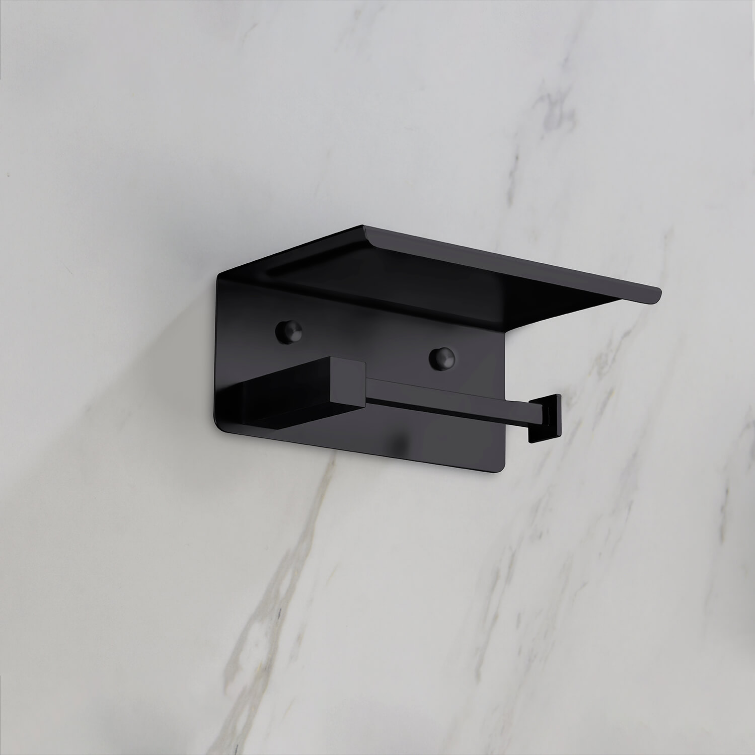 Приобрести держатели для туалетной бумаги с полкой для телефона timo selene 14044/03 черный