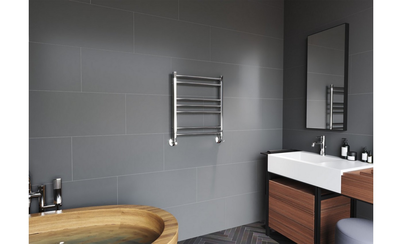 Приобрести lemark полотенцесушитель poseidon п7 500x600 мм водяной, хром lm42607