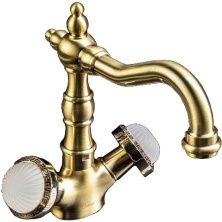 Boheme Смеситель для раковины Satine, высокий, бронза 312-ST