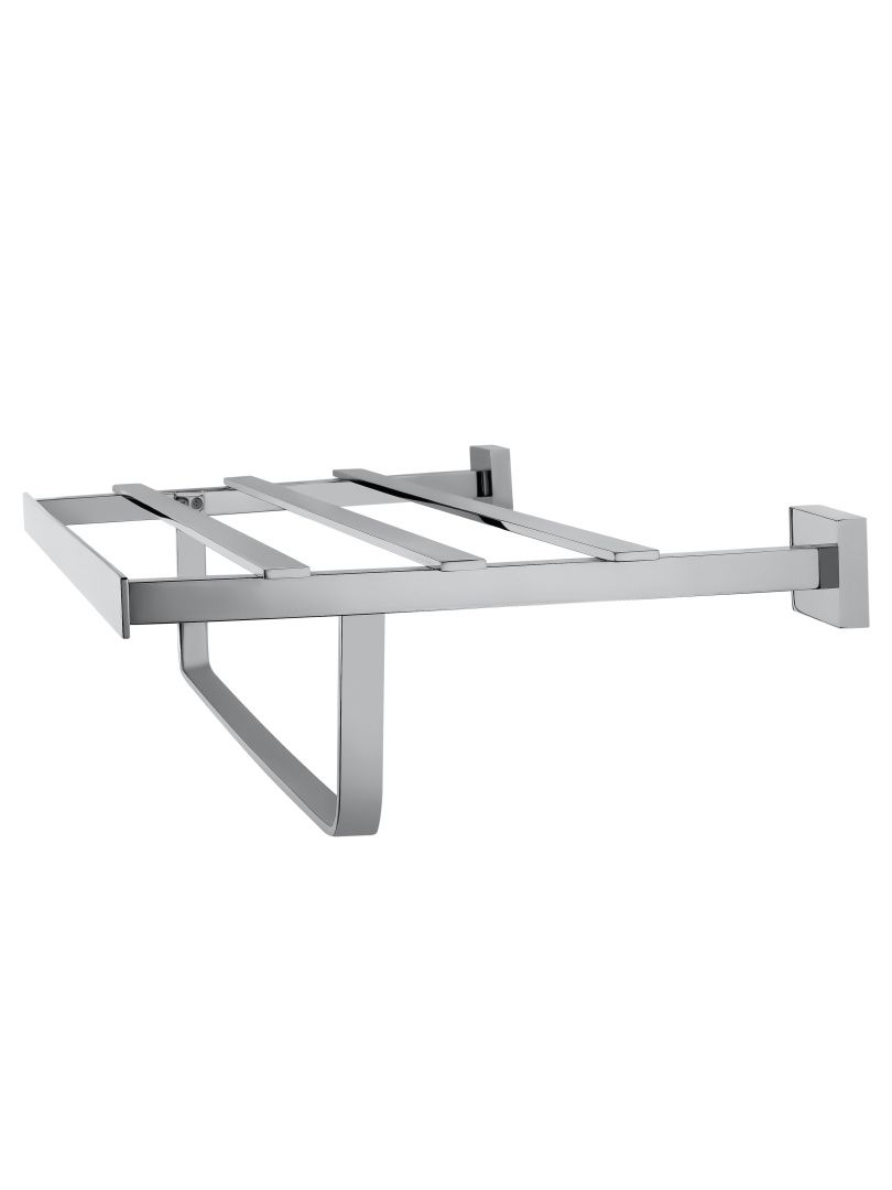 Приобрести полотенцедержатель с полкой wonzon & woghand flat, хром (ww-9781)