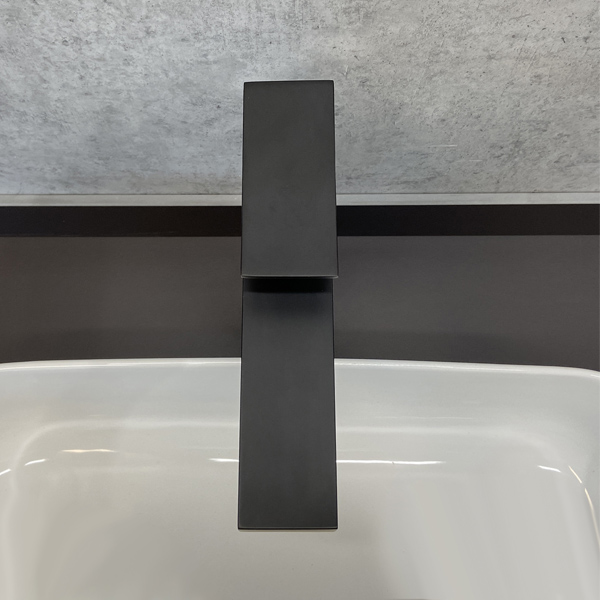 Приобрести comforty высокий смеситель для раковины 31 см, черный матовый, fc045b-cmt