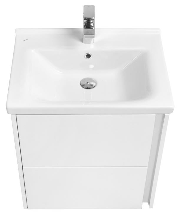 Приобрести тумба подвесная акватон стоун 60 см, белая