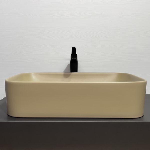 Приобрести comforty раковина 78575mc-60 60х41 см, капучино матовая