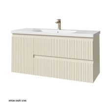 Caprigo Тумба с раковиной FORTE-Smalty TYPE 120 см, левая, пудра