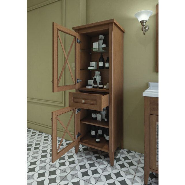 Приобрести caprigo пенал napoli promo 56 см, левый, дерево