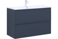 Aquanet Тумба с раковиной Арт 100 см, маренго