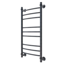 Veconi Полотенцесушитель водяной Nemi-A 40х80 см, графит N8040GR-A