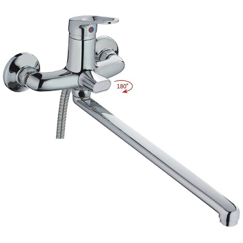 Приобрести haiba смеситель для ванны 176мм, хром hb-2213