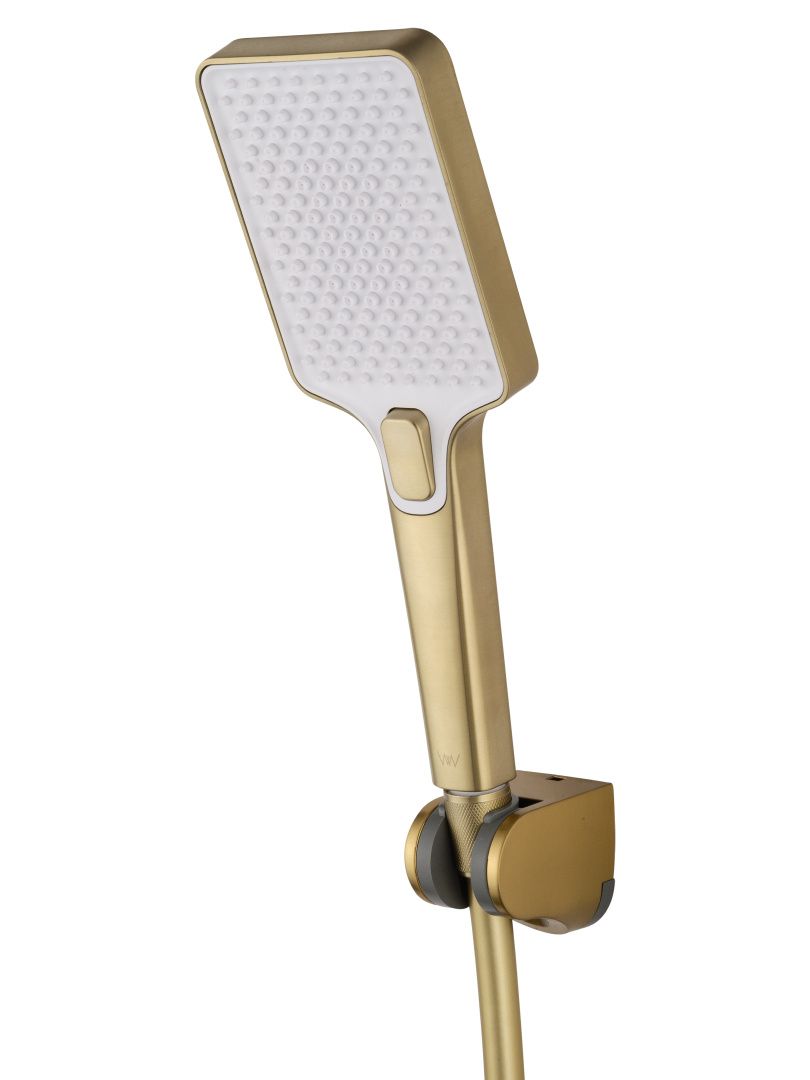 Приобрести смеситель для ванны wonzon & woghand flex, брашированное золото (ww-639906-bg)