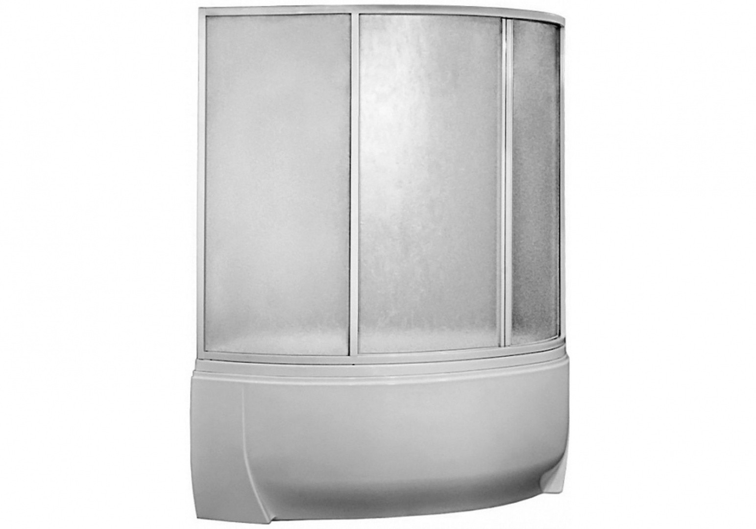 Приобрести шторка для ванны bas флорида 1600х1450