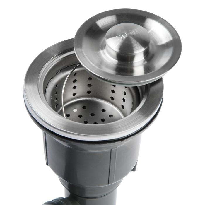 Приобрести gerhans кухонная мойка 78х43 см, двойная, графит