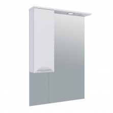 AQUA DE MARCO Зеркало-шкаф ELEGANSE 70 см, левое, белый\хром 1070CELE/L
