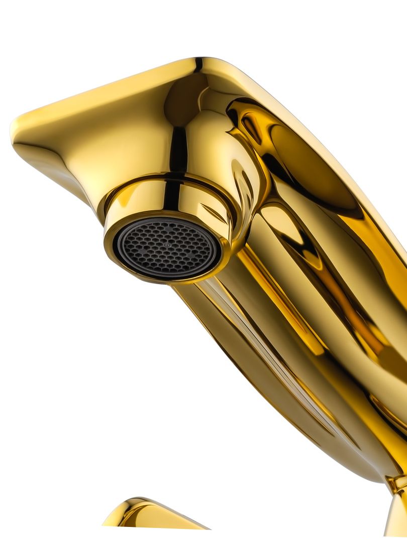 Приобрести смеситель для раковины wonzon & woghand shakespeare, темное золото (ww-651101-dg)