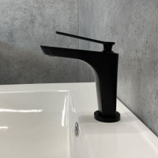 Comforty Смеситель для раковины, черный матовый, FC088A-CMT