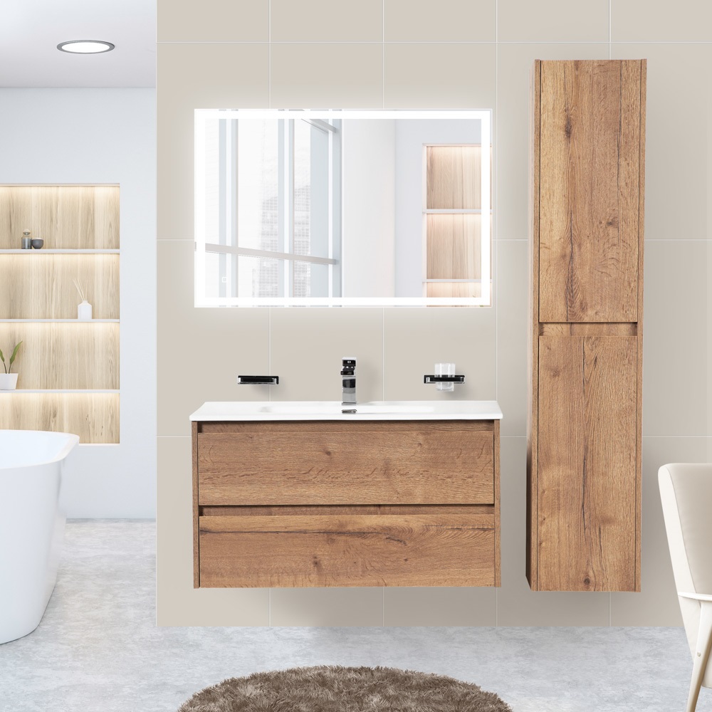 Приобрести belbagno зеркало 90х60 см spc-grt-900-600-led-tch