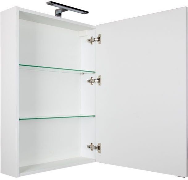 Приобрести aquanet зеркальный шкаф алвита 60 см, белый