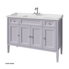 Caprigo Тумба с раковиной ALBION CONCEPT 120 см, фиолетовая